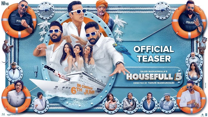हाऊसफुल्ल 5 ट्रेलर रिव्ह्यू: कॉमेडी, सस्पेन्स आणि गोंधळाचा महासंगम!